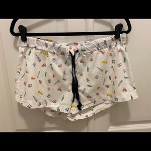 JCrew Sleep Shorts Size M